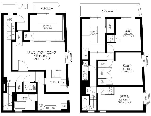 【間取り】 | コーディアル久我山