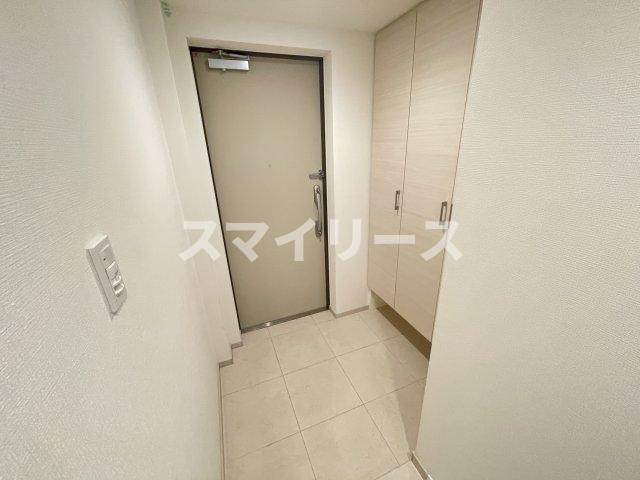 アンビシャス南柏の玄関