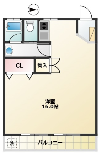 【間取り】 | 神楽坂マンション