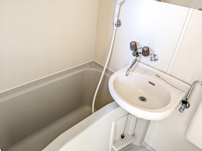 【浴室】 | 柳コーポ第一 | 3点ユニットバス