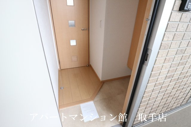 クレールⅣの玄関