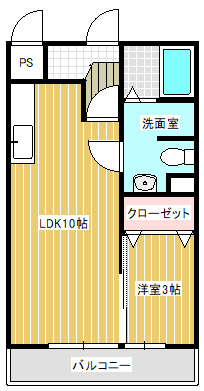 クレールⅣの間取り