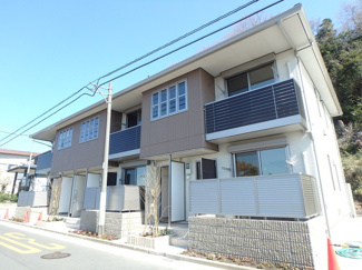【外観】 | 積水ハウス施工の賃貸住宅シャーメゾン♪ワンちゃん、ネコちゃんと一緒に暮らせるペットOKのオール電化アパートです♪