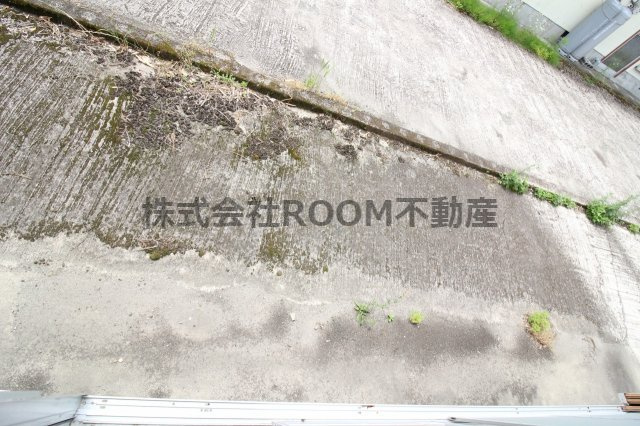 曽於市財部町南俣の一戸建てのバルコニー