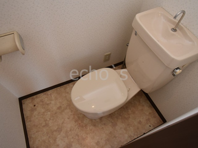 【トイレ】 | メゾンＭ | ゆったりとした空間のトイレです