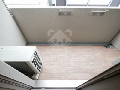 【バルコニー】 | ディームス江坂 | バルコニー付きです