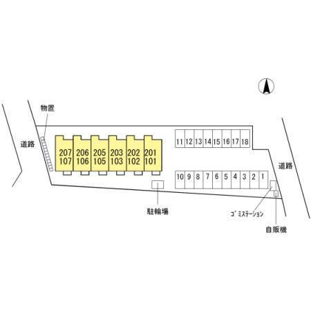 ブラオベルクの区画図