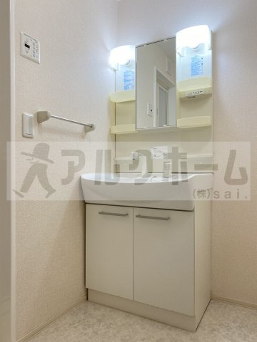 ヴィラ ウィステリアの独立洗面台