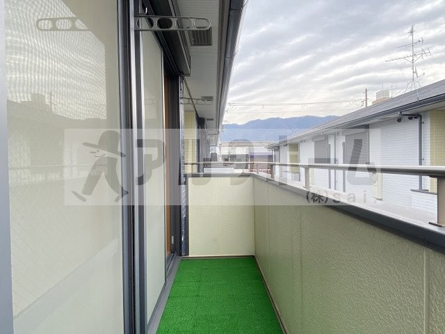 ココソレジオ Aのバルコニー