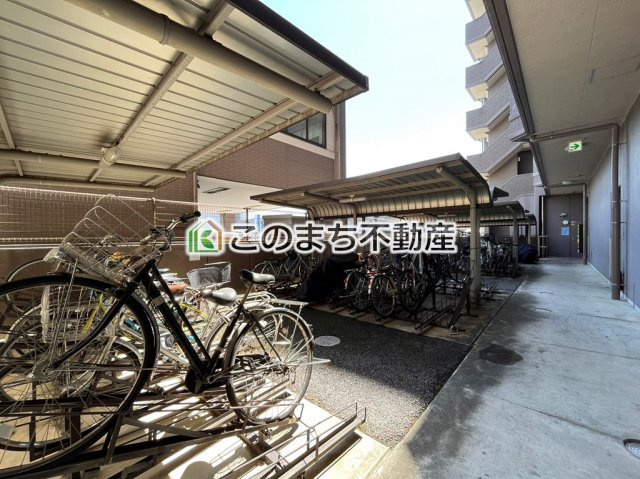 ポレスターステーションシティ栃木のその他共用部分|駐輪場