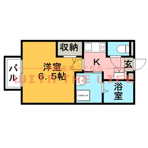 アムール東櫛原【10,000円キャッシュバック対象物件】の間取り|間取りです
