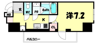 【間取り】 | アプリーレ三宮イースト
