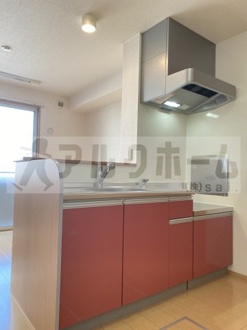 レフィナードカルチェC棟のキッチン