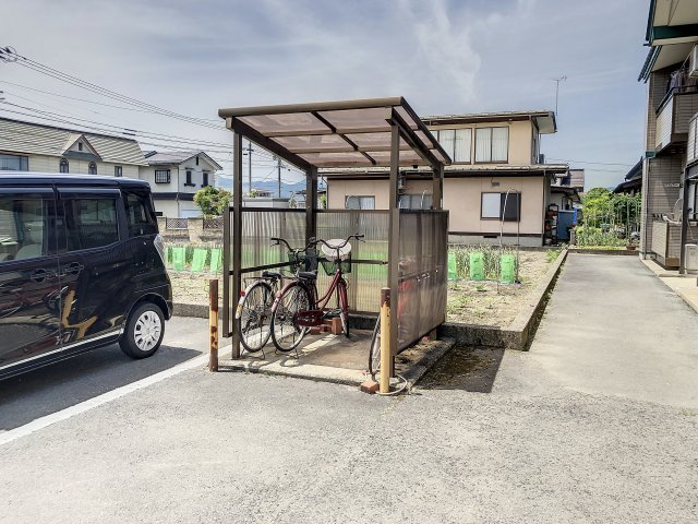 メゾンドにしだＡのその他共用部分|駐輪場です。
