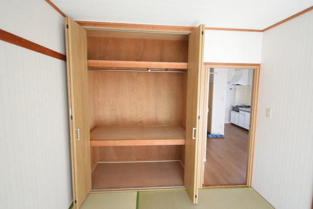 ちょっとした収納スペースも充実しています