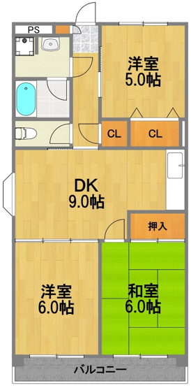 【間取り】