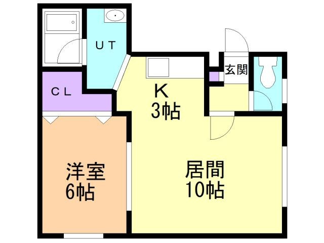 リンクサイドハイツの間取り