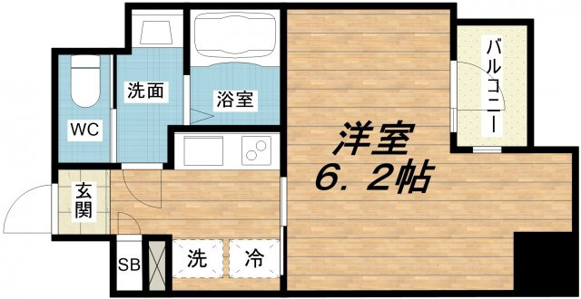 【間取り】 | ArtizA森ノ宮D.C.