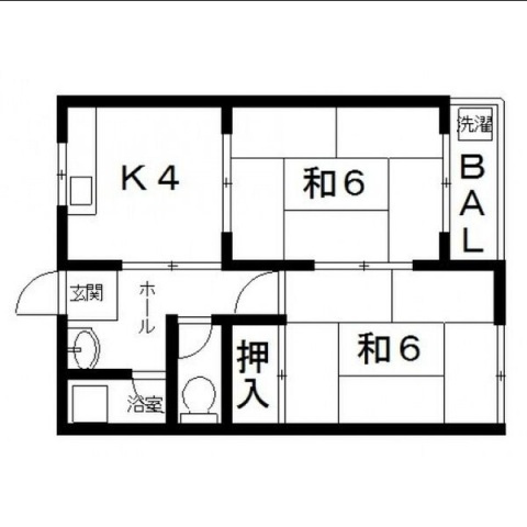 【間取り】 | 陽光ハイツ