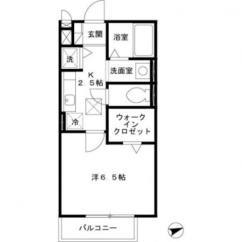 【間取り】 | ルピナスA棟