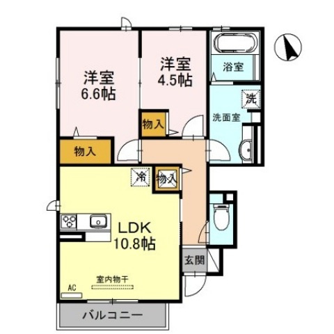 【間取り】 | チェールアルコ