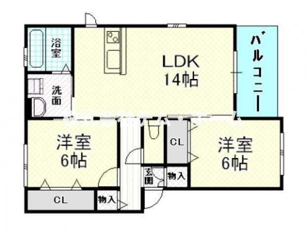【間取り】 | メルベール