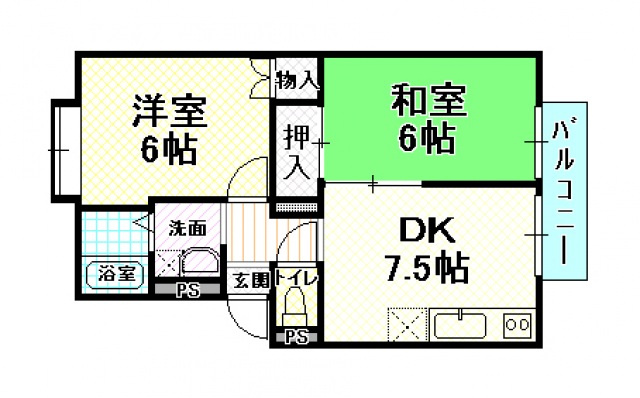 【間取り】 | ファミリーズ21ハイツナカムラI