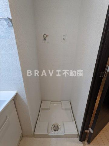 アスヴェル大阪城WESTⅡ BRAVI不動産の設備|【アスヴェル大阪城WESTⅡ】洗濯機置場