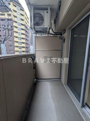 アスヴェル大阪城WESTⅡ BRAVI不動産のバルコニー|【アスヴェル大阪城WESTⅡ】バルコニー