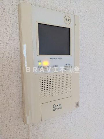 アスヴェル大阪城WESTⅡ BRAVI不動産のセキュリティ|【アスヴェル大阪城WESTⅡ】モニター付きインターホン