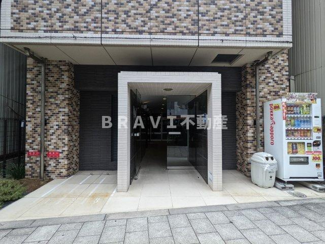 アスヴェル大阪城WESTⅡ BRAVI不動産の外観パース|【アスヴェル大阪城WESTⅡ】エントランス入口