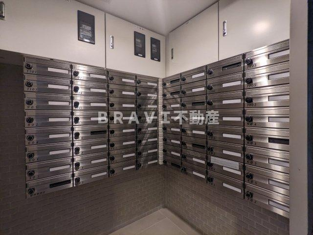 アスヴェル大阪城WESTⅡ BRAVI不動産のその他共用部分|【アスヴェル大阪城WESTⅡ】郵便ポスト