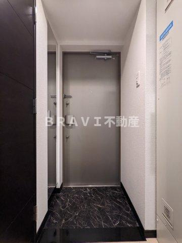 アスヴェル大阪城WESTⅡ BRAVI不動産の玄関|【アスヴェル大阪城WESTⅡ】広い玄関