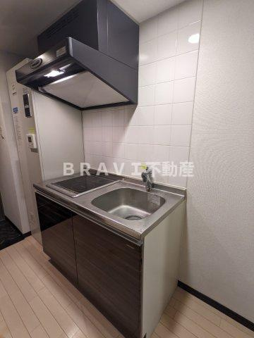 アスヴェル大阪城WESTⅡ BRAVI不動産のキッチン|【アスヴェル大阪城WESTⅡ】清潔感のあるキッチン