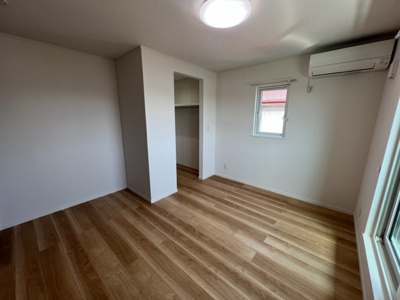 【洋室】 | 新築建売　盛岡市津志田 | エアコン付き！