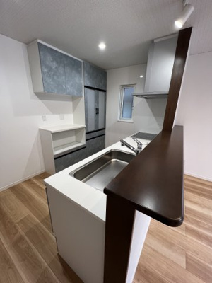 【キッチン】 | 新築建売　盛岡市津志田 | カウンター付き！