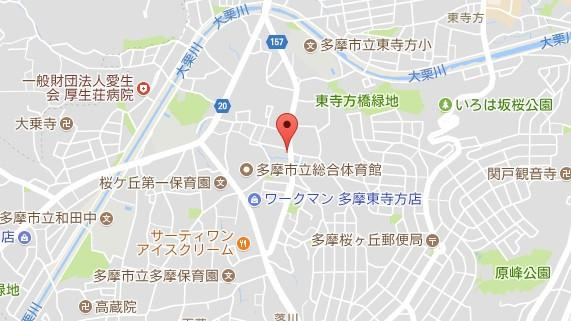 クレイノガーデンハイツWADAの地図