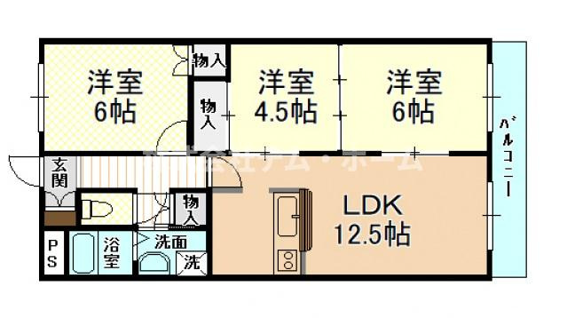 【間取り】 | エクシードパレス