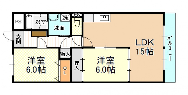 【間取り】 | エクシードパレス
