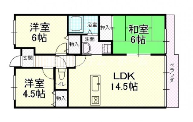 【間取り】 | ヴァンヴェール高尾