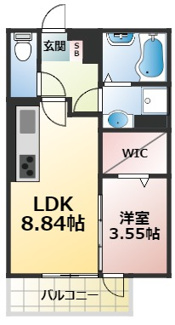 【間取り】 | メルヴェーユ