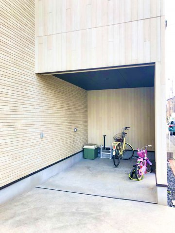江戸川区東小岩５丁目　中古戸建の駐車場