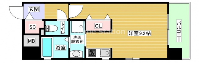 【間取り】 | クレアート新大阪パンループ