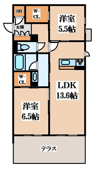 【間取り】 | シャーメゾンカーサレジオ