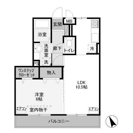 【間取り】 | ボンヌ・シャンス　 | ボンヌ・シャンス