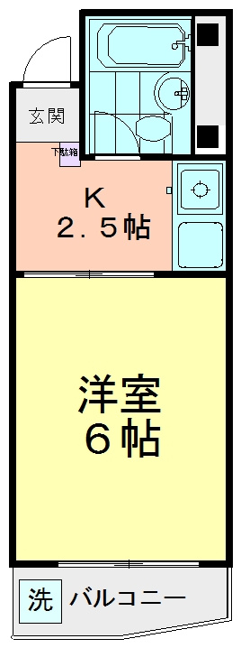 リバーサイド藤の間取り