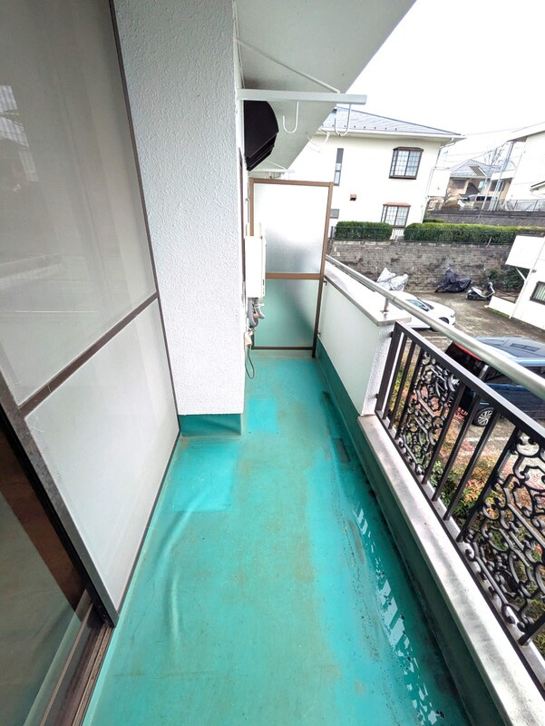 テラス-8のバルコニー