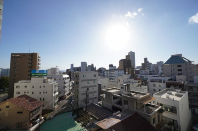 【展望】 | フローレンス昭和町リバーレジデンス（リフォーム済） | 現地（2023年2月20日15：30頃）撮影