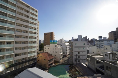 【展望】 | フローレンス昭和町リバーレジデンス（リフォーム済） | 現地（2023年2月20日15：30頃）撮影