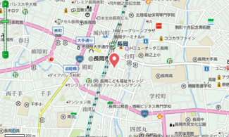 【地図】 | 《鉄骨造》長岡市台町1丁目一棟マンション